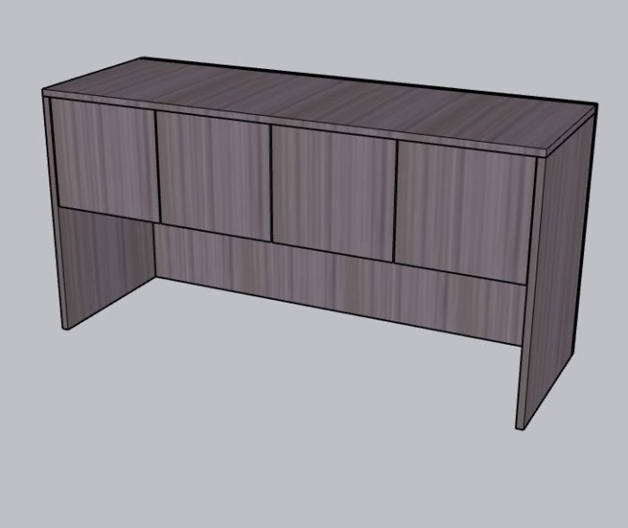 TL-114 Hutch w Door (TL Collection, TL series desk furniture) — Total Office Furniture