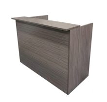 TL-182 Reception Desk 48X 32 X 36 — Driftwood (TL Collection, TL series desk furniture) — Total Office Furniture