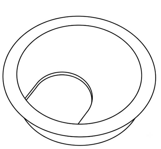 TL-GROMMET — TL Collection (TL Collection, TL series desk furniture) — Total Office Furniture